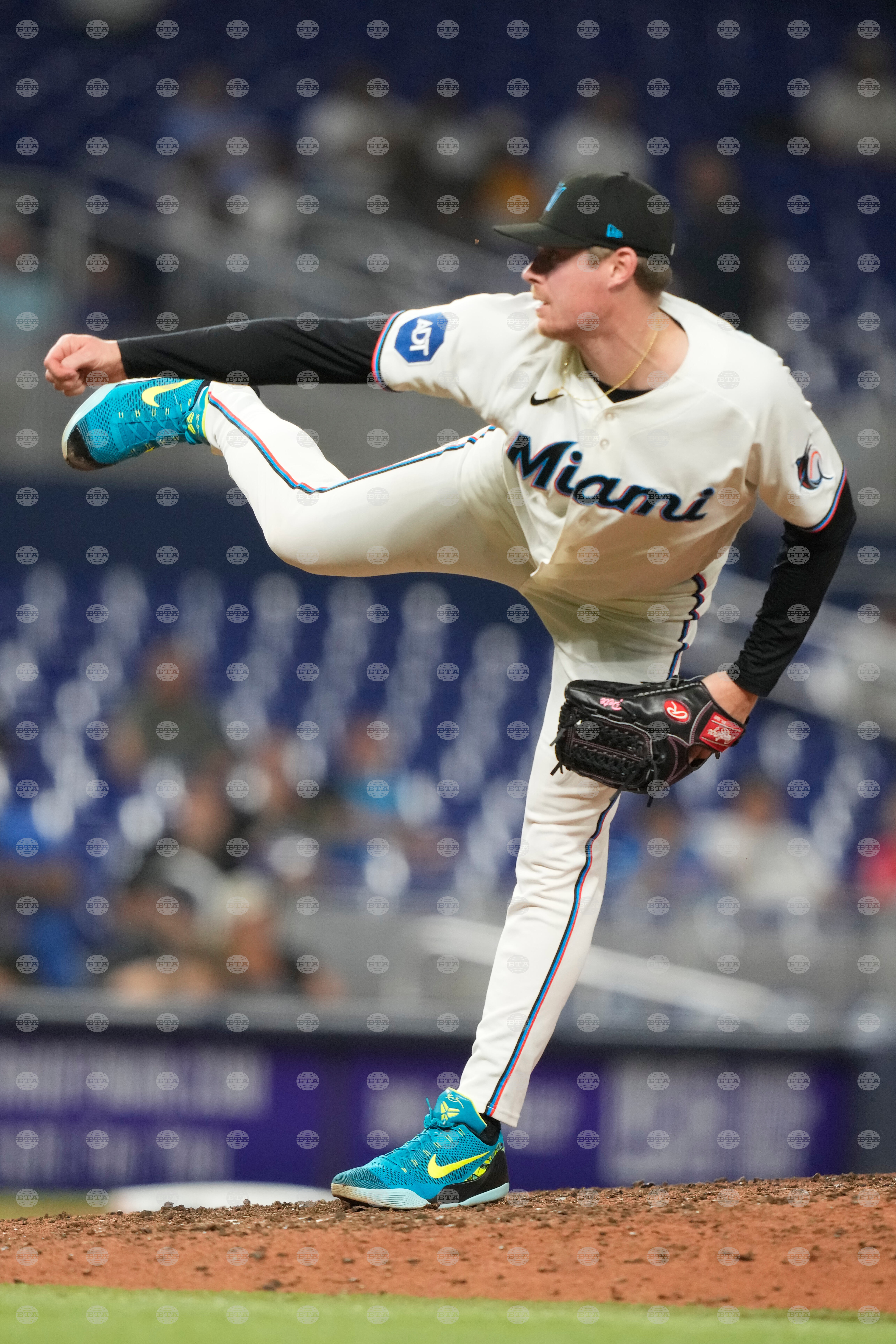 Rangers Marlins Baseball
