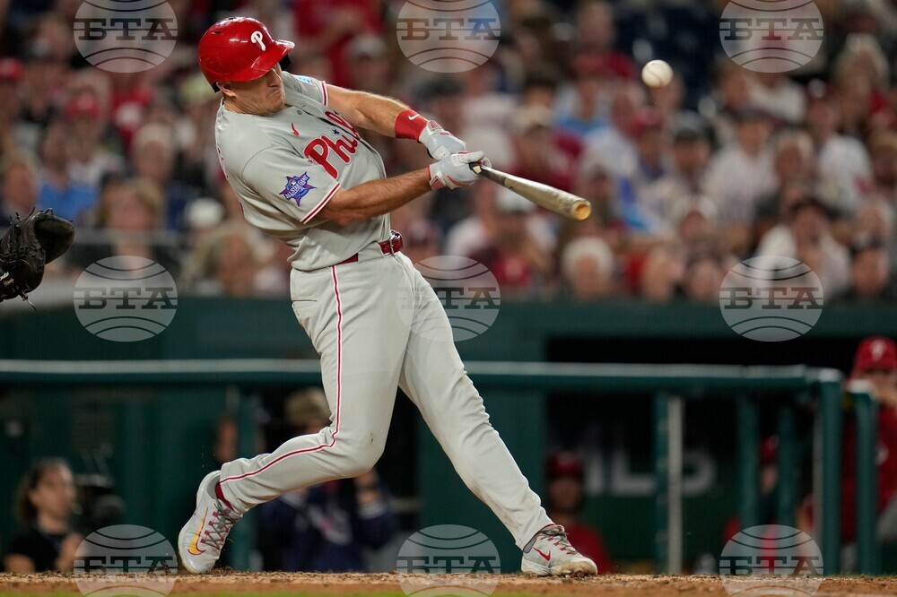 Phillies Nationals Baseball