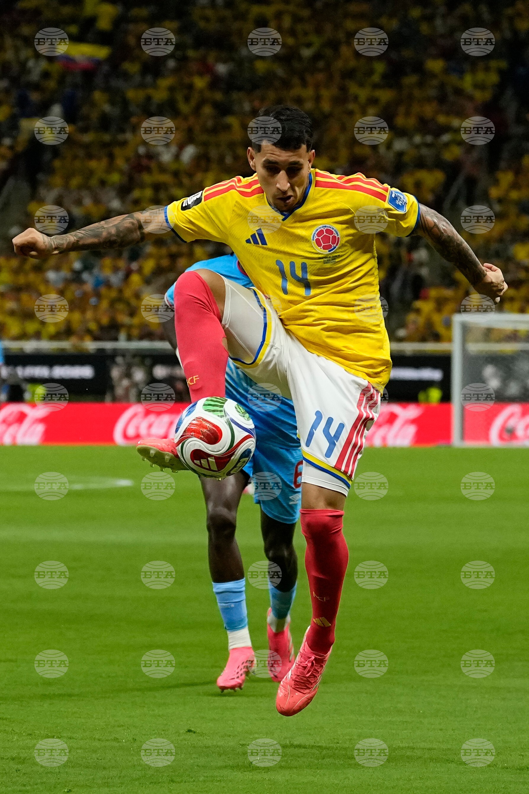 Congo Colombia WCup Soccer