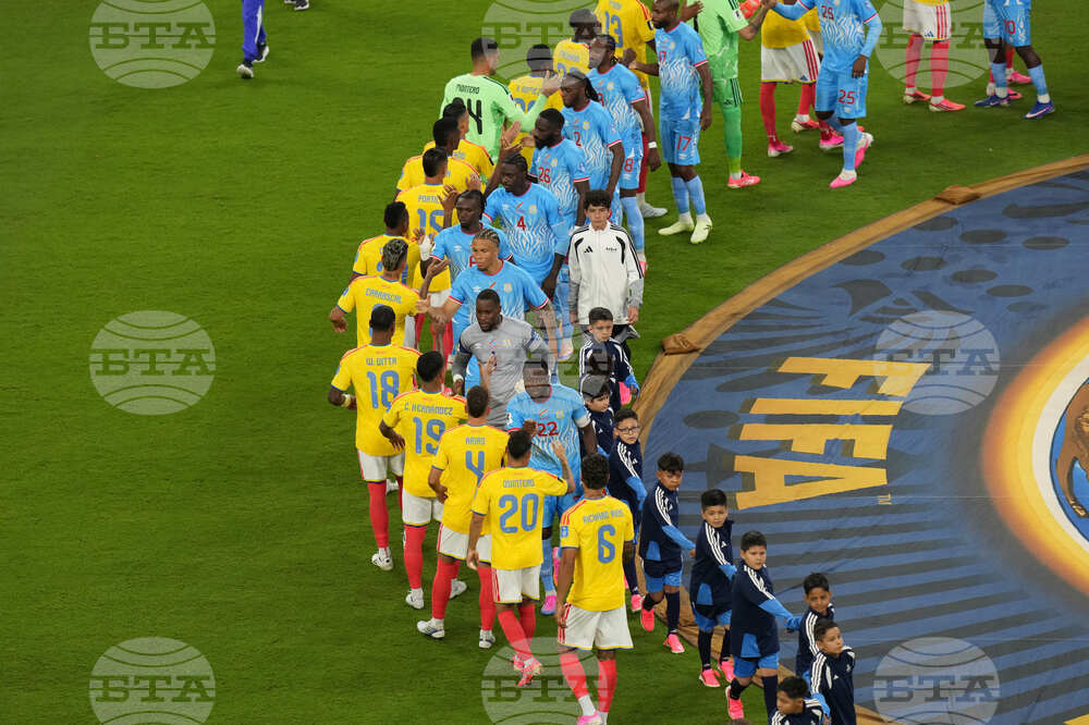 Congo Colombia WCup Soccer