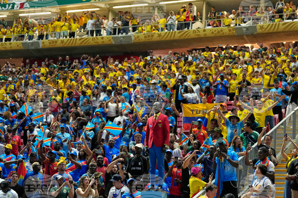 APTOPIX Congo Colombia WCup Soccer