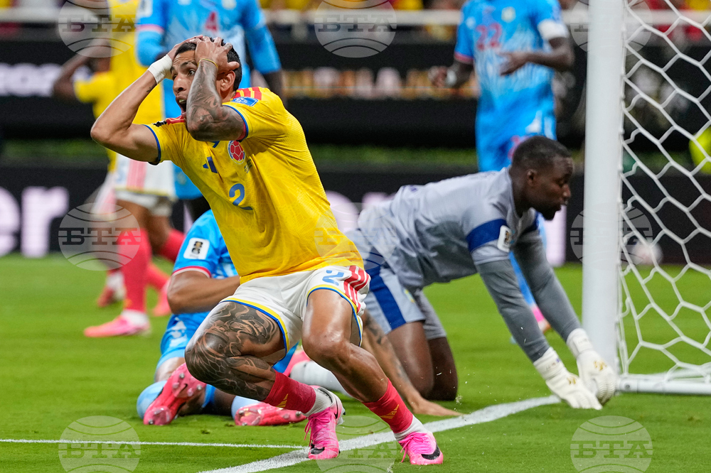 APTOPIX Congo Colombia WCup Soccer