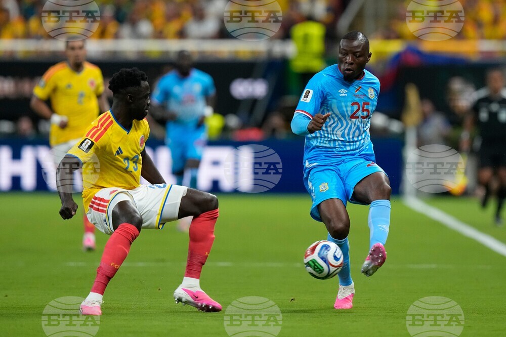 Congo Colombia WCup Soccer