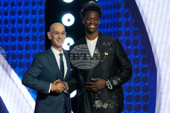 APTOPIX NBA Draft Basketball