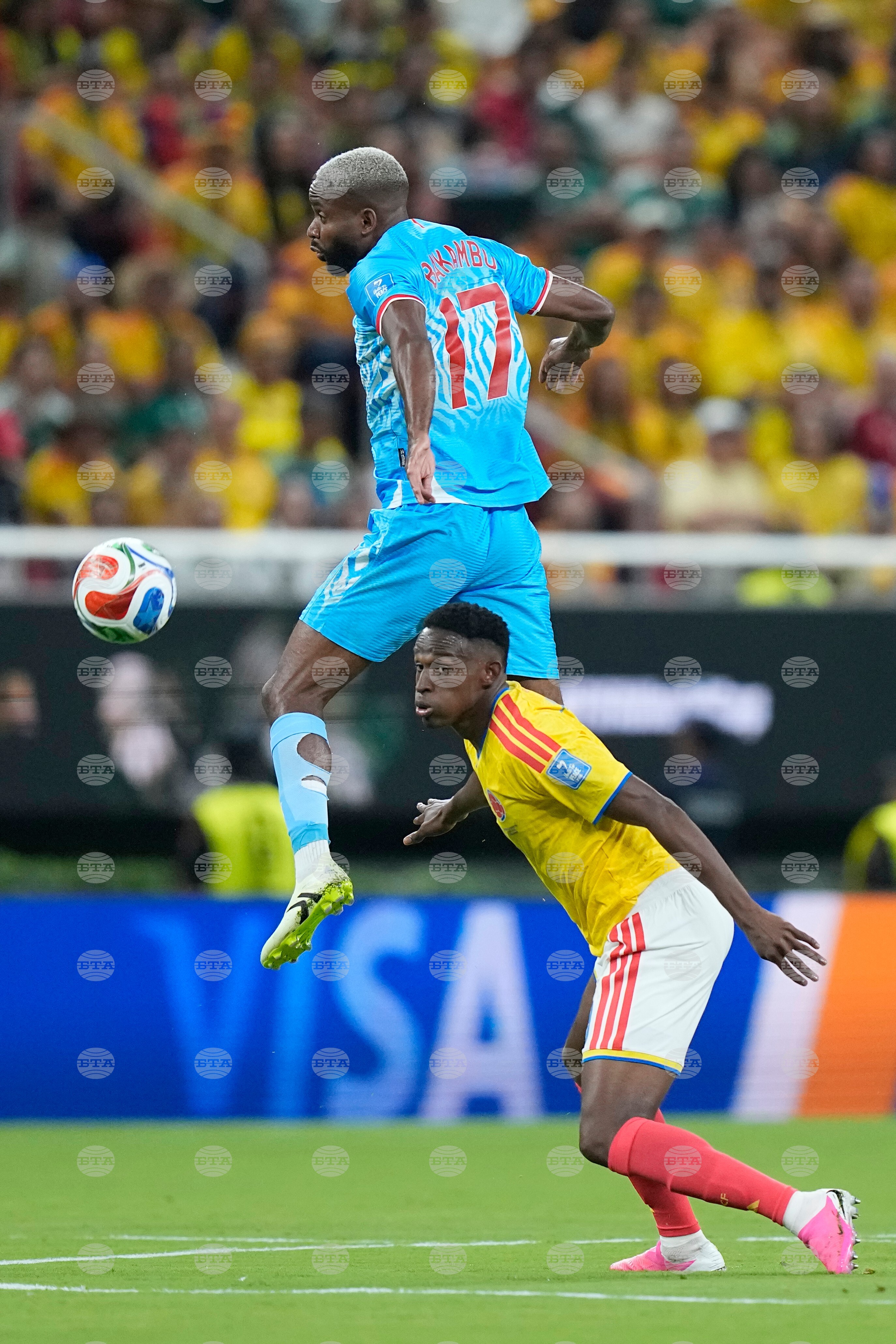 Congo Colombia WCup Soccer