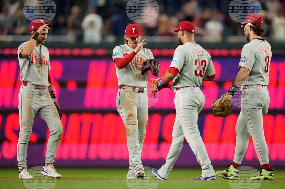 Phillies Nationals Baseball