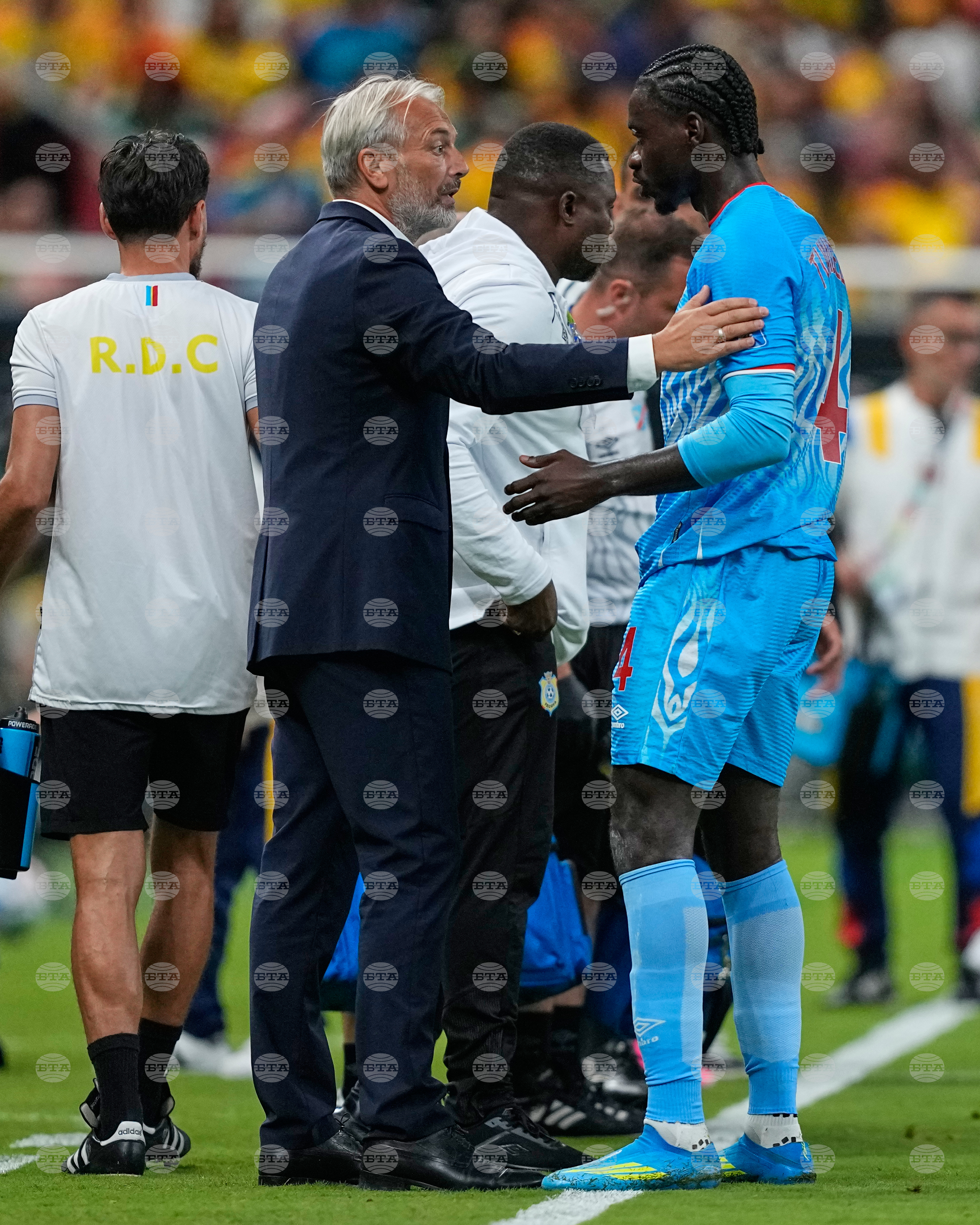 Congo Colombia WCup Soccer