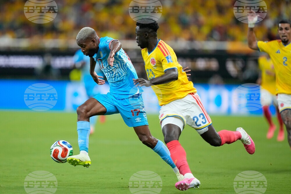 Congo Colombia WCup Soccer