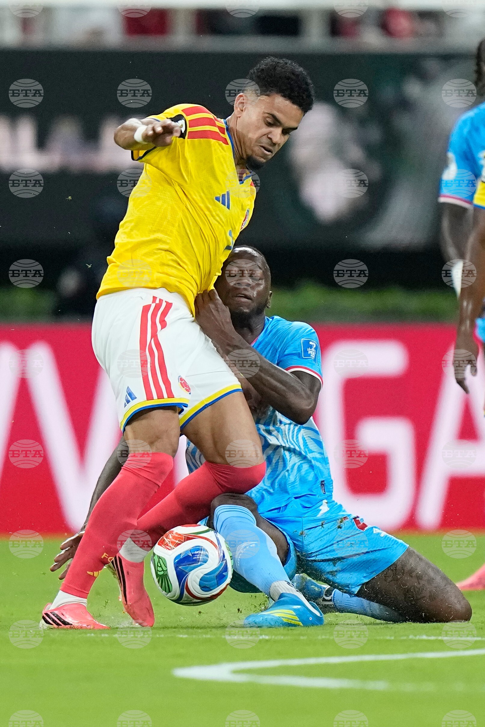 Congo Colombia WCup Soccer