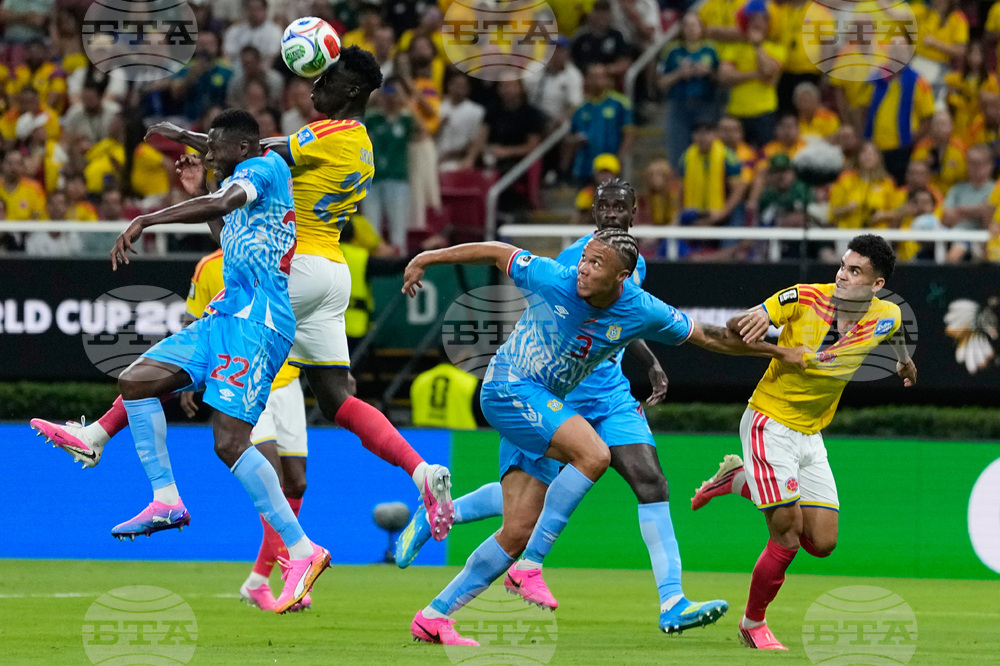 Congo Colombia WCup Soccer