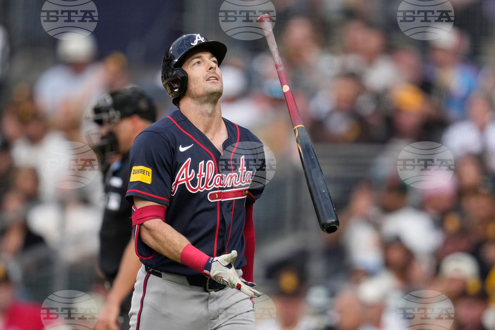 Braves Padres Baseball
