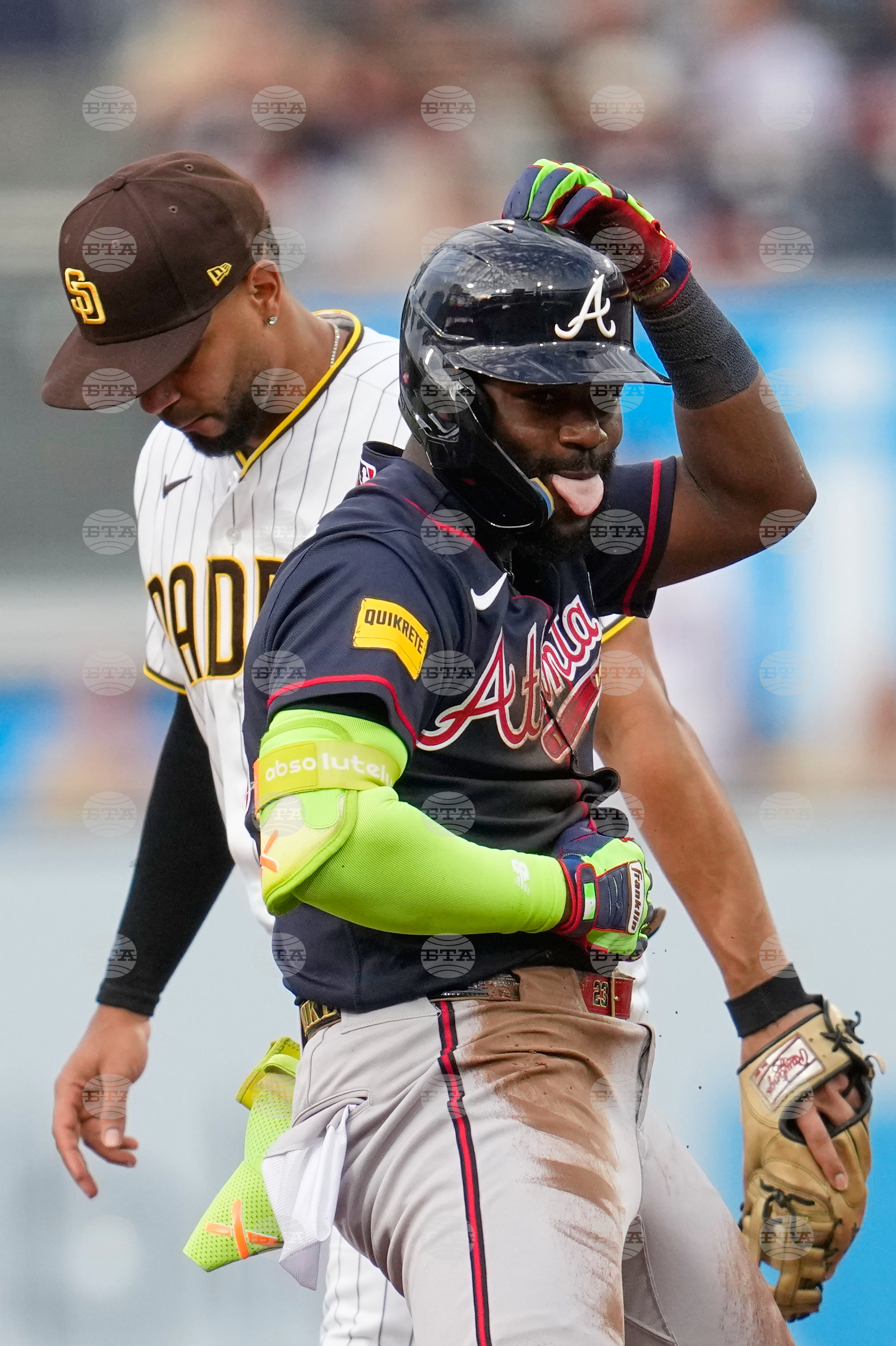 Braves Padres Baseball