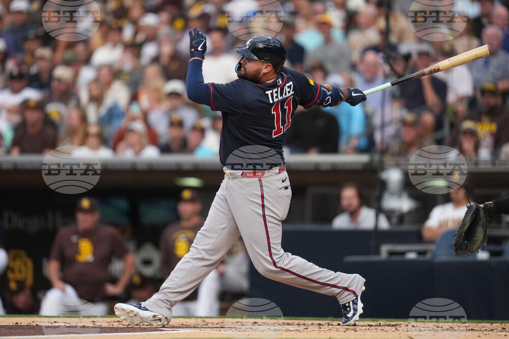 Braves Padres Baseball