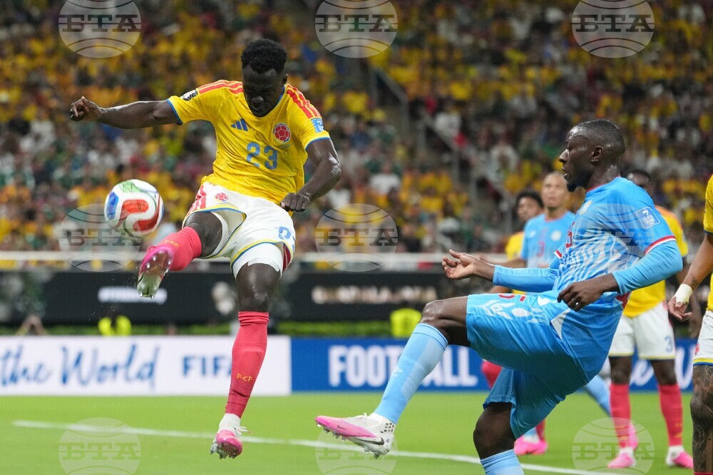 Congo Colombia WCup Soccer