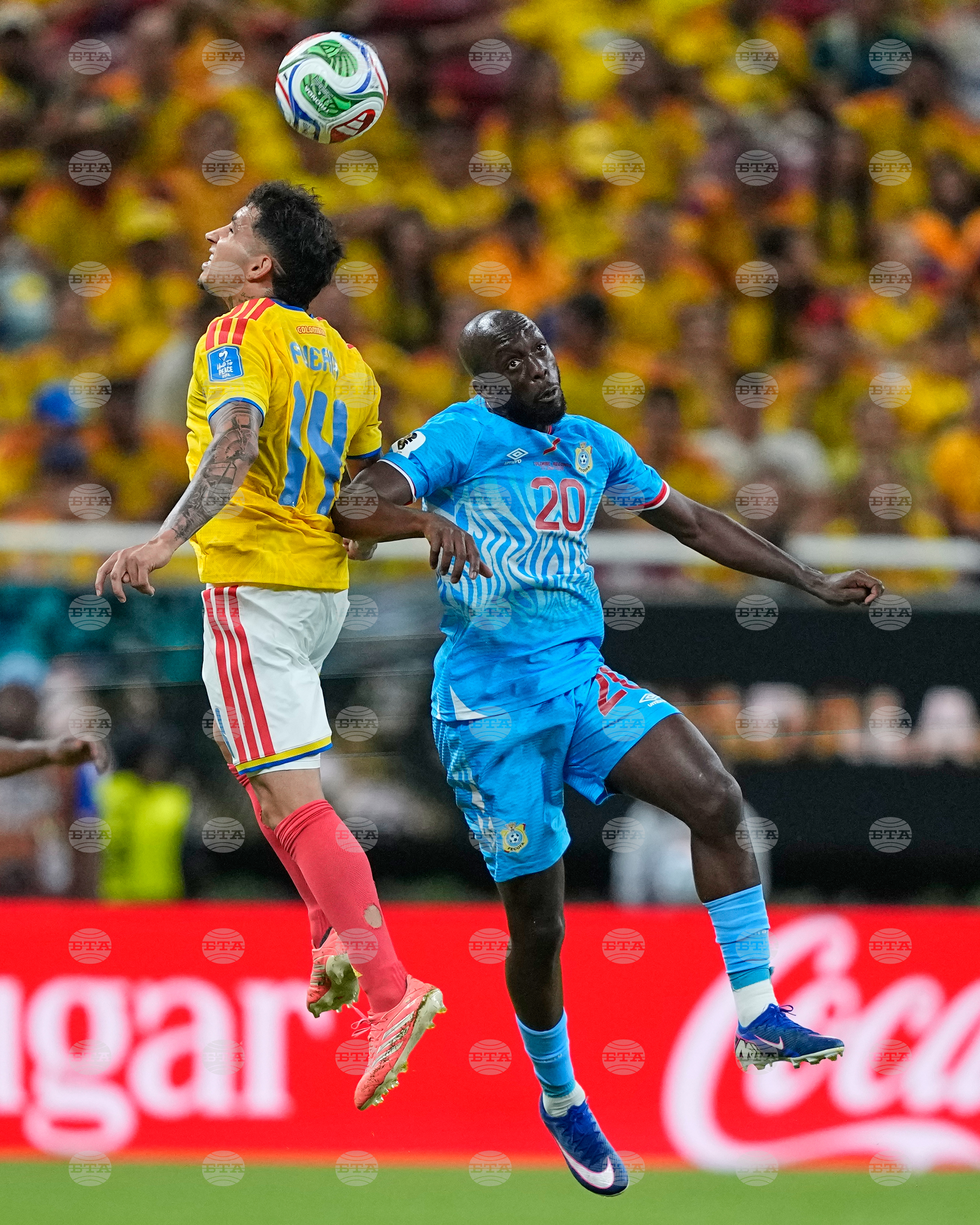 Congo Colombia WCup Soccer