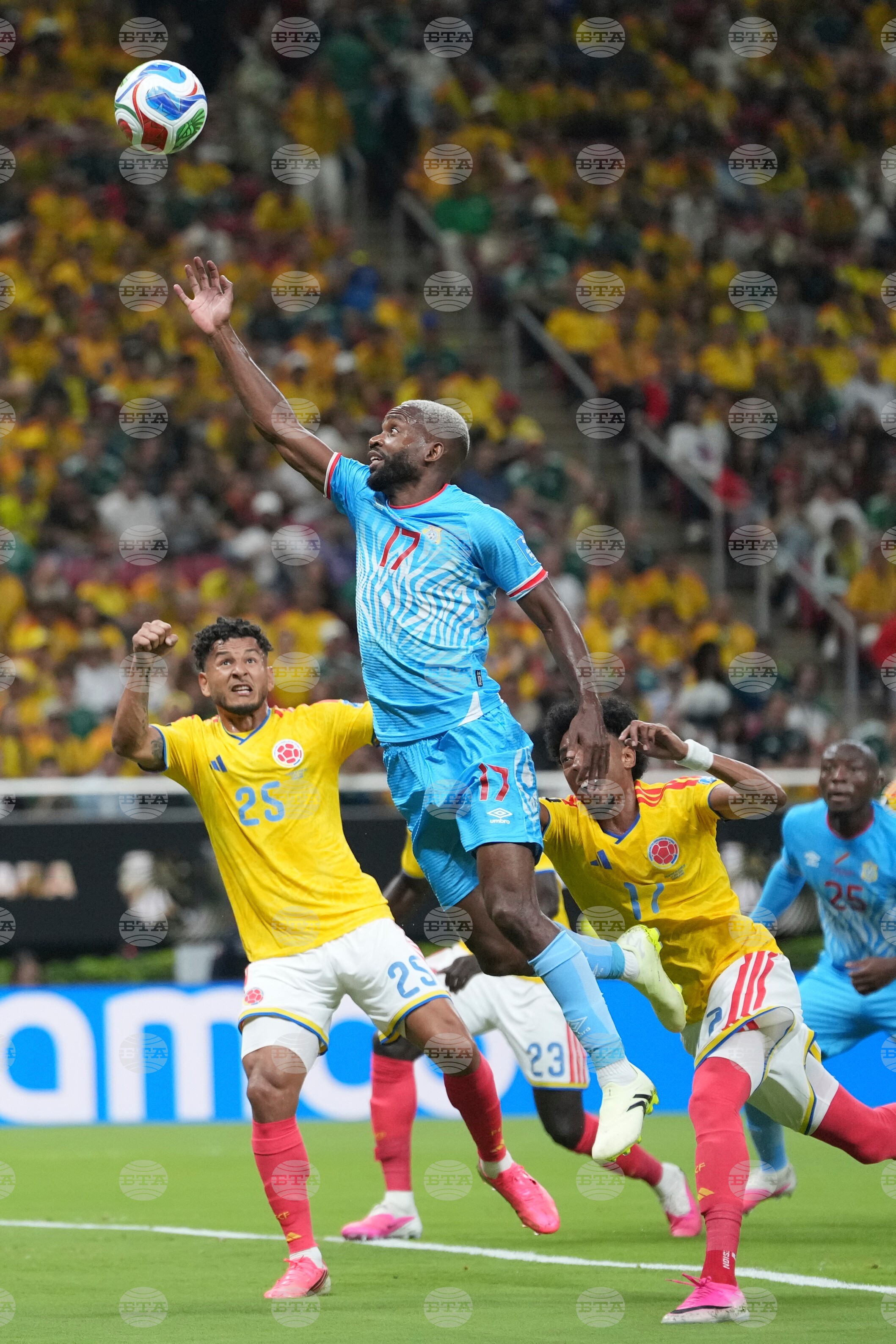 Congo Colombia WCup Soccer