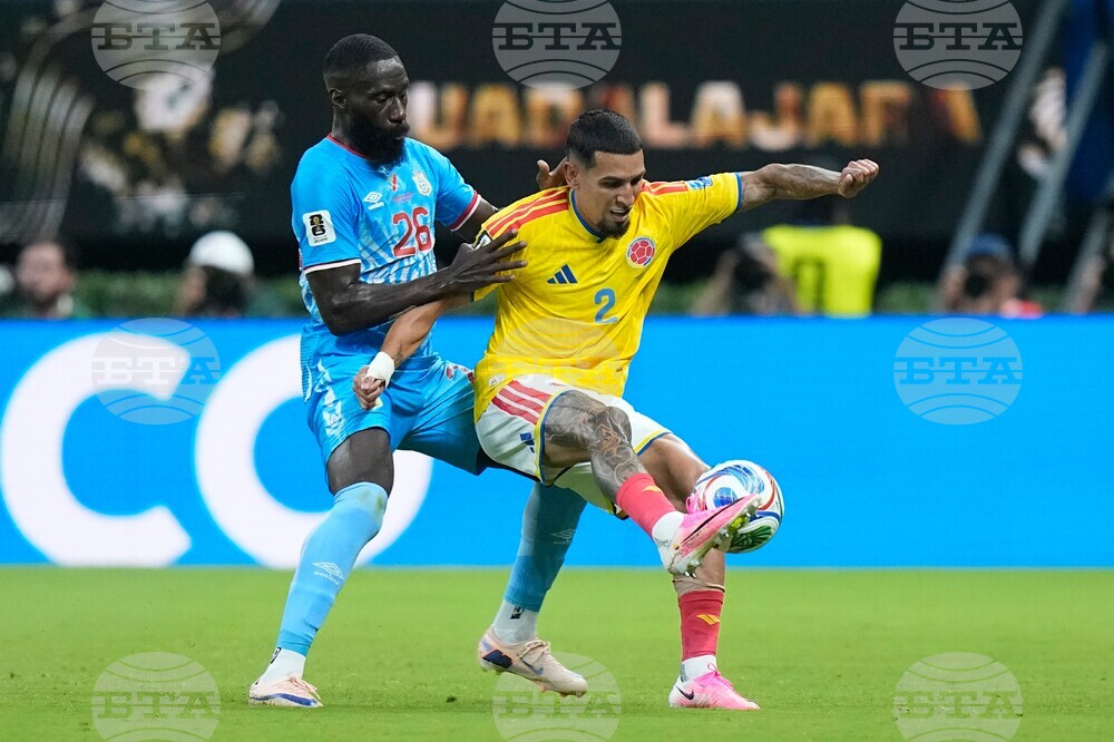 Congo Colombia WCup Soccer
