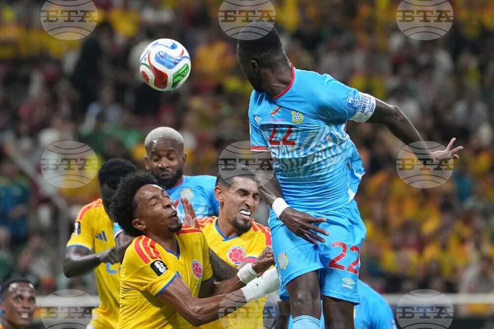 Congo Colombia WCup Soccer
