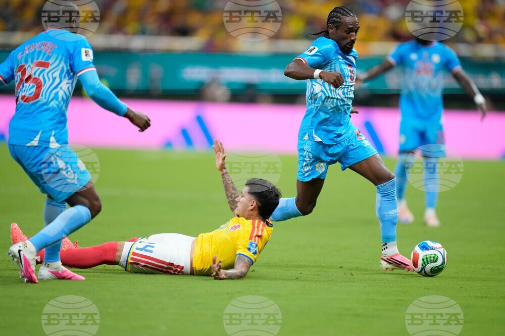 Congo Colombia WCup Soccer