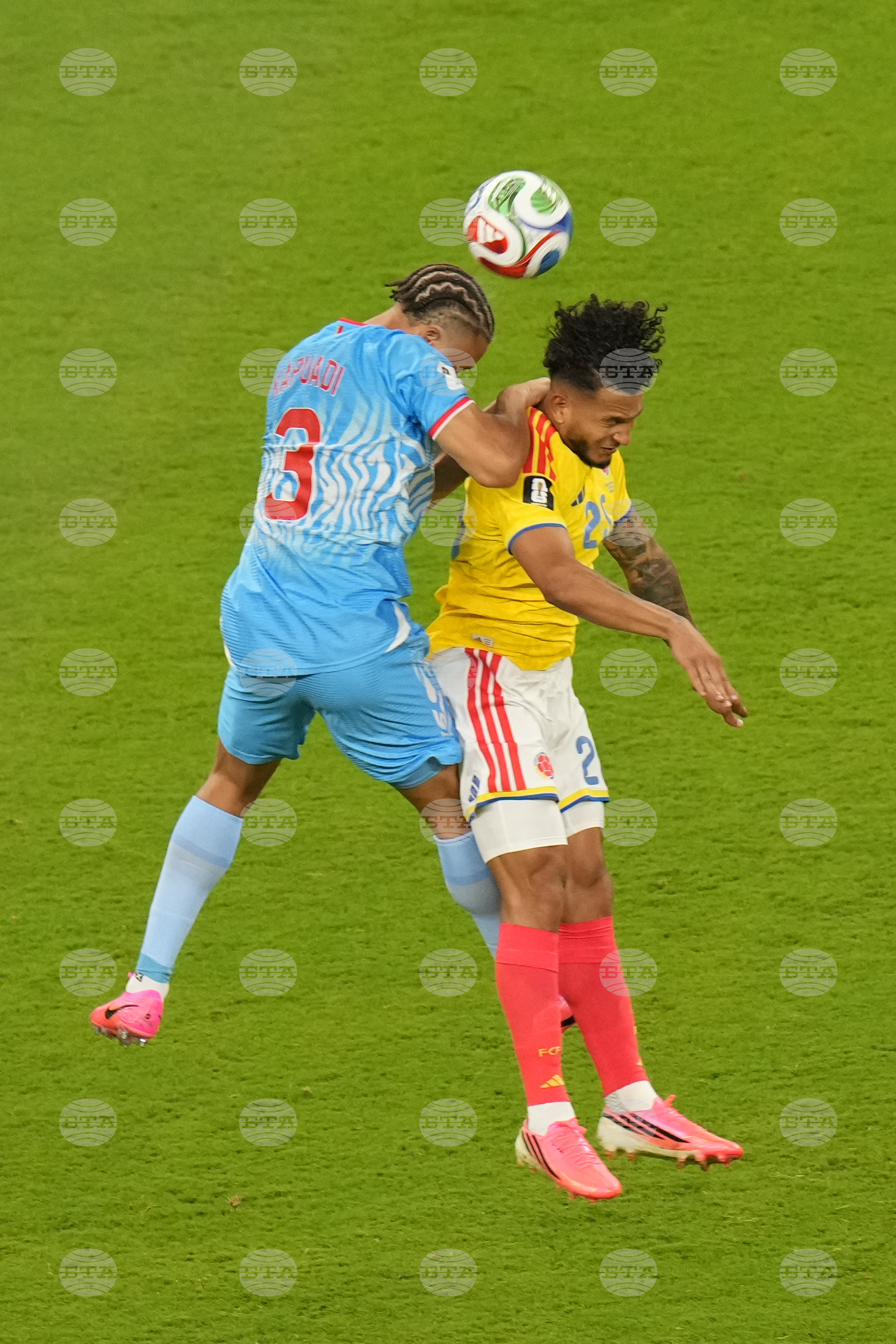 Congo Colombia WCup Soccer