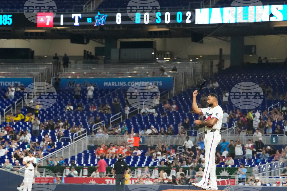 Rangers Marlins Baseball