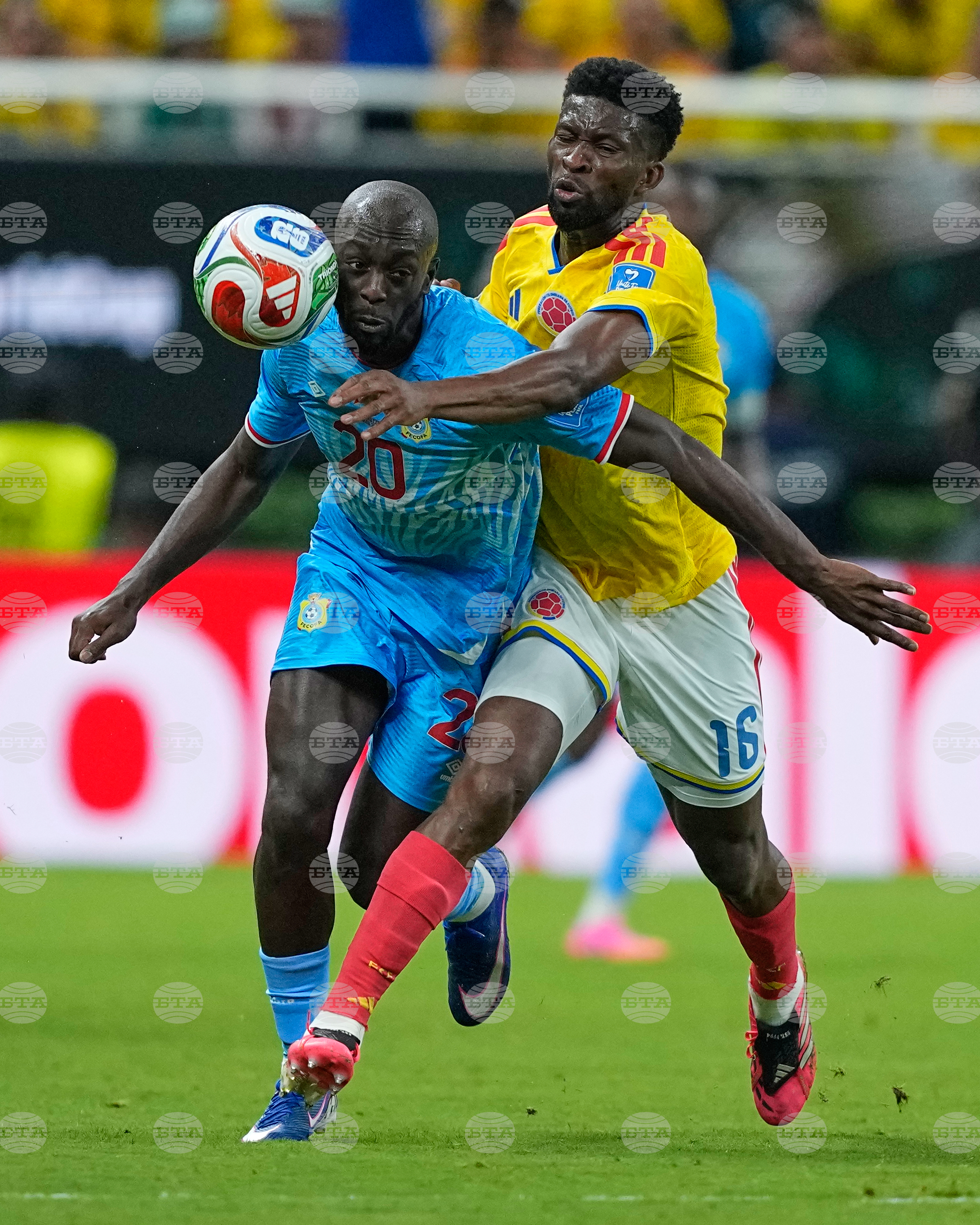 Congo Colombia WCup Soccer