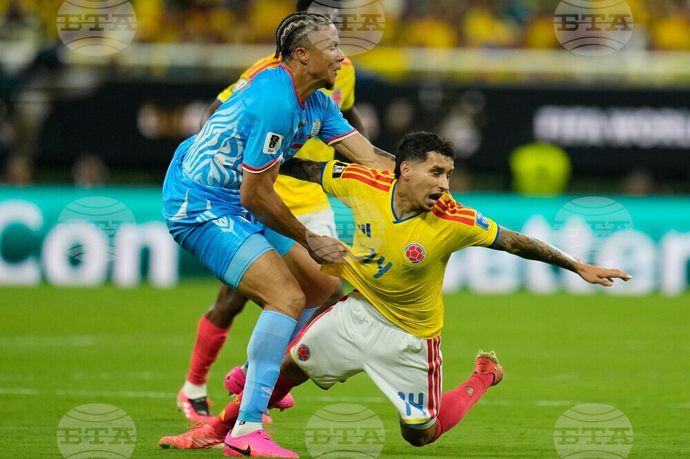 Congo Colombia WCup Soccer