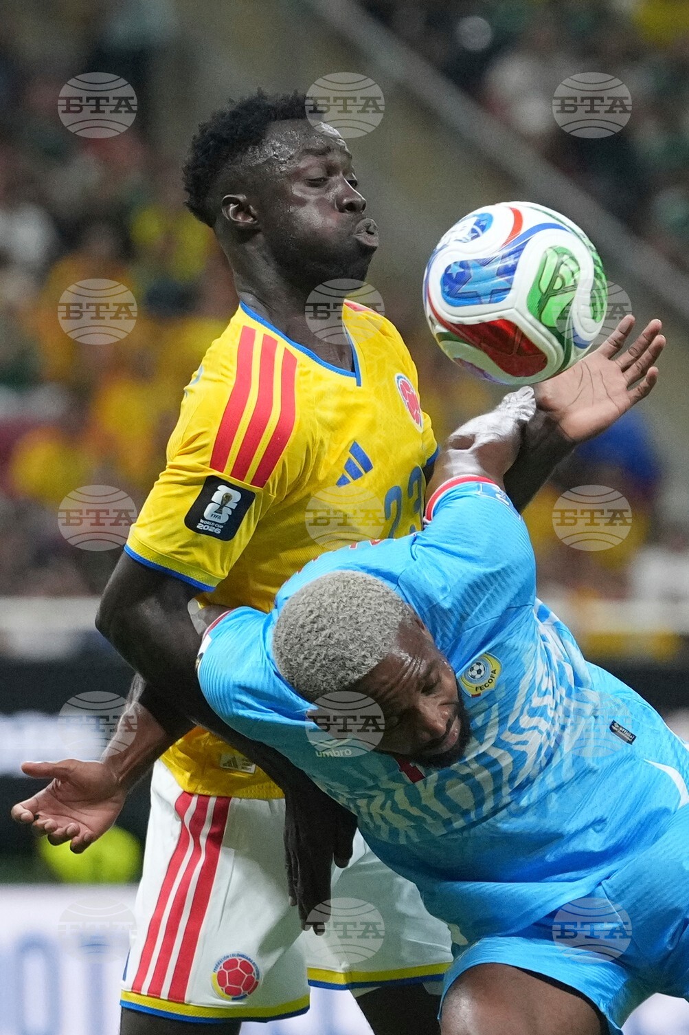 Congo Colombia WCup Soccer