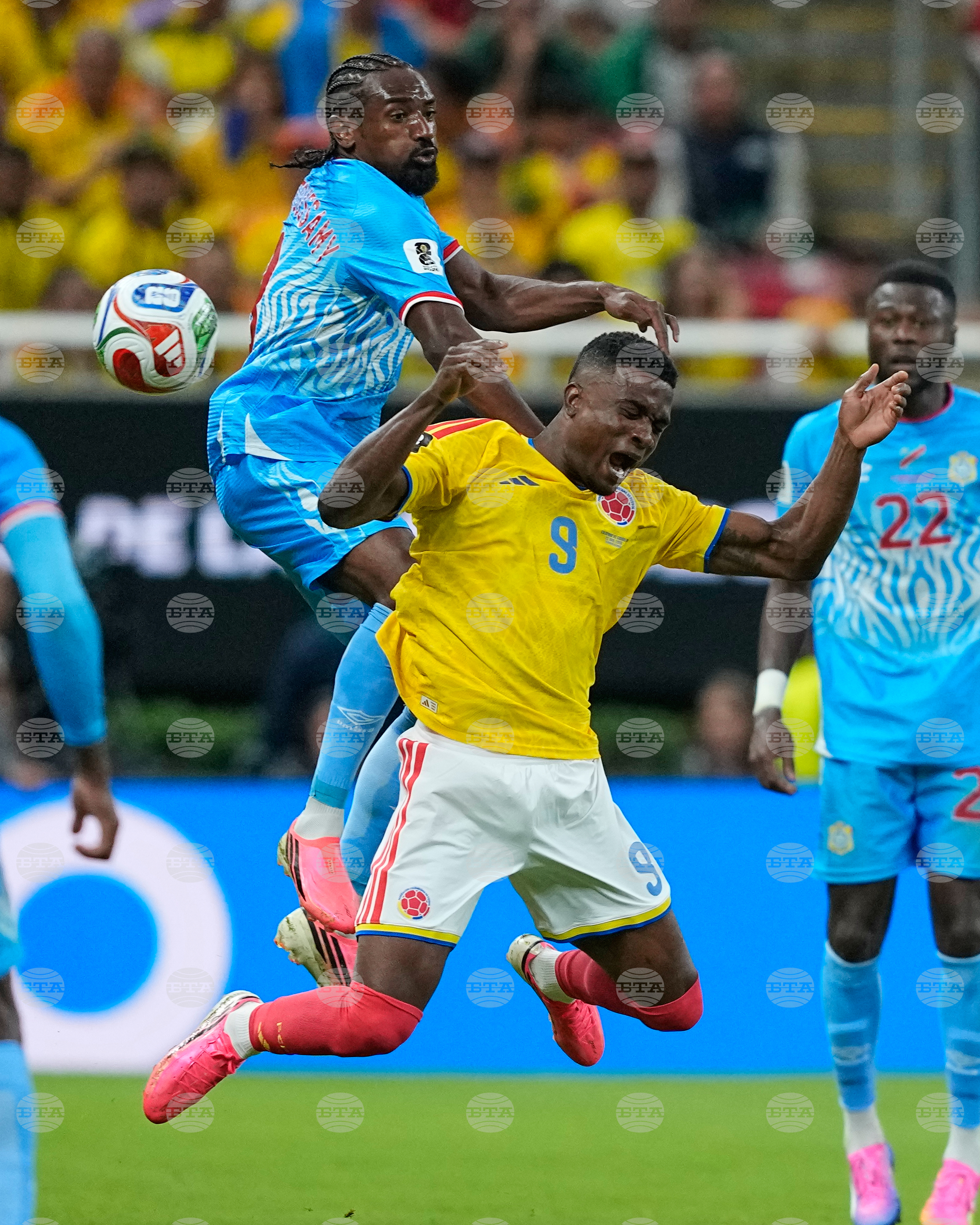 Congo Colombia WCup Soccer