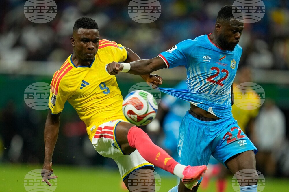 Congo Colombia WCup Soccer