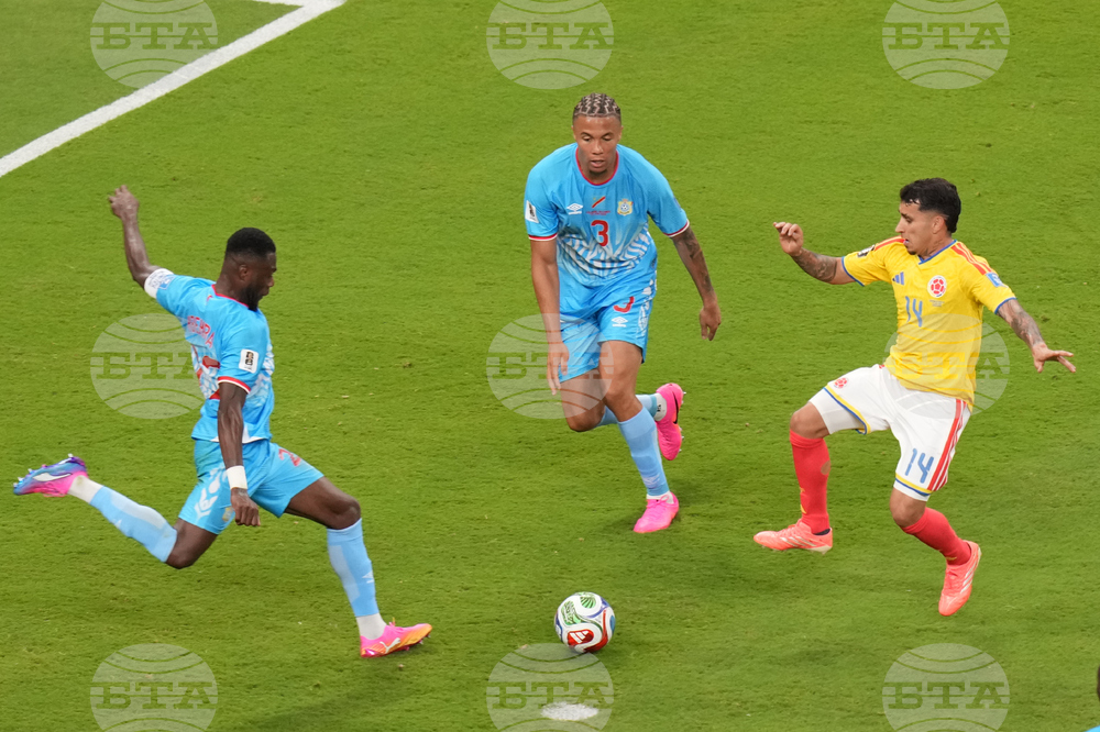 Congo Colombia WCup Soccer