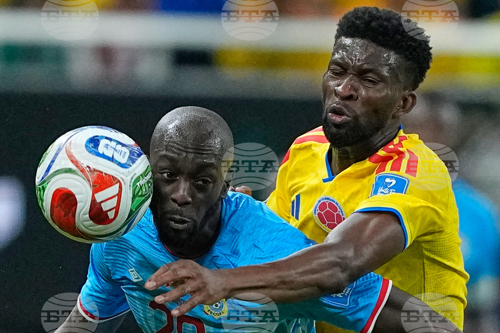 Congo Colombia WCup Soccer
