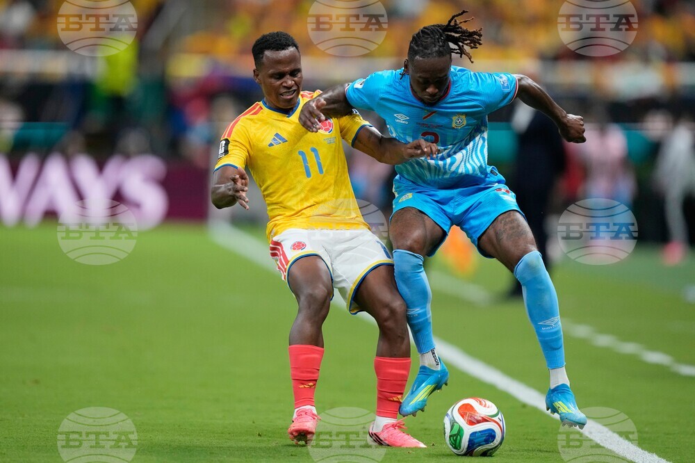 Congo Colombia WCup Soccer