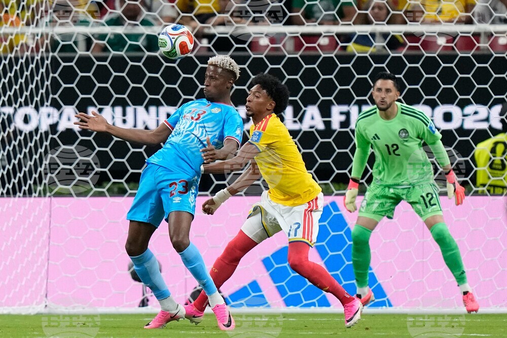 Congo Colombia WCup Soccer