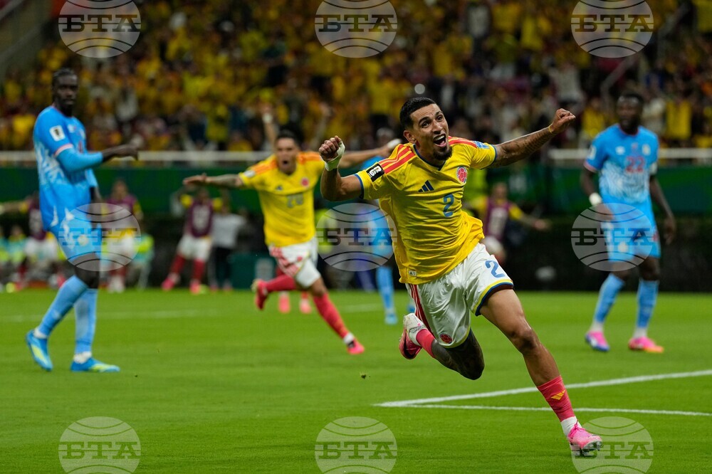 Congo Colombia WCup Soccer