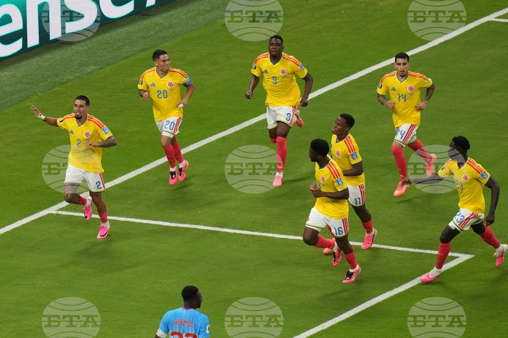 Congo Colombia WCup Soccer