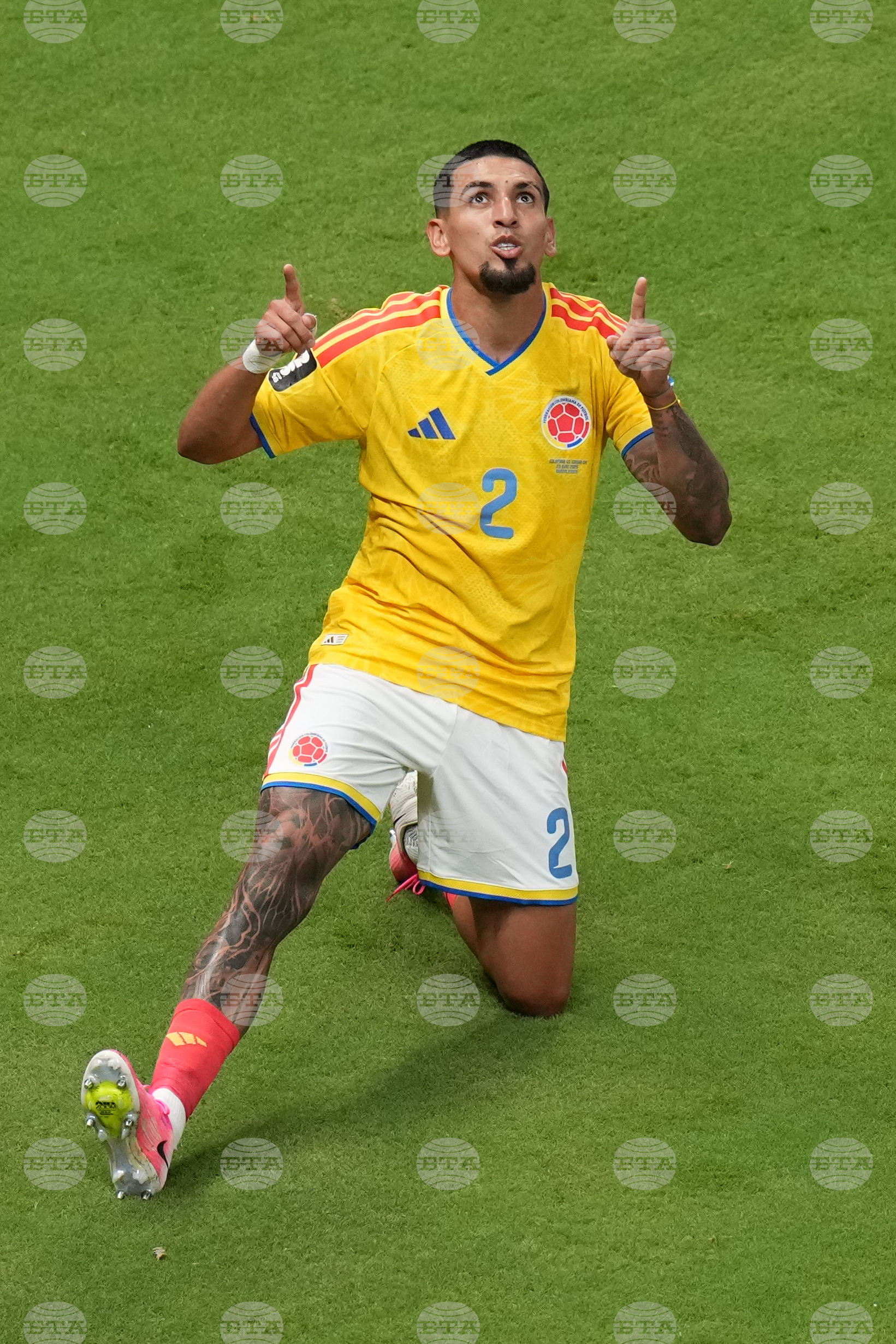Congo Colombia WCup Soccer
