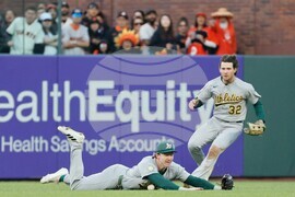 Athletics Giants Baseball