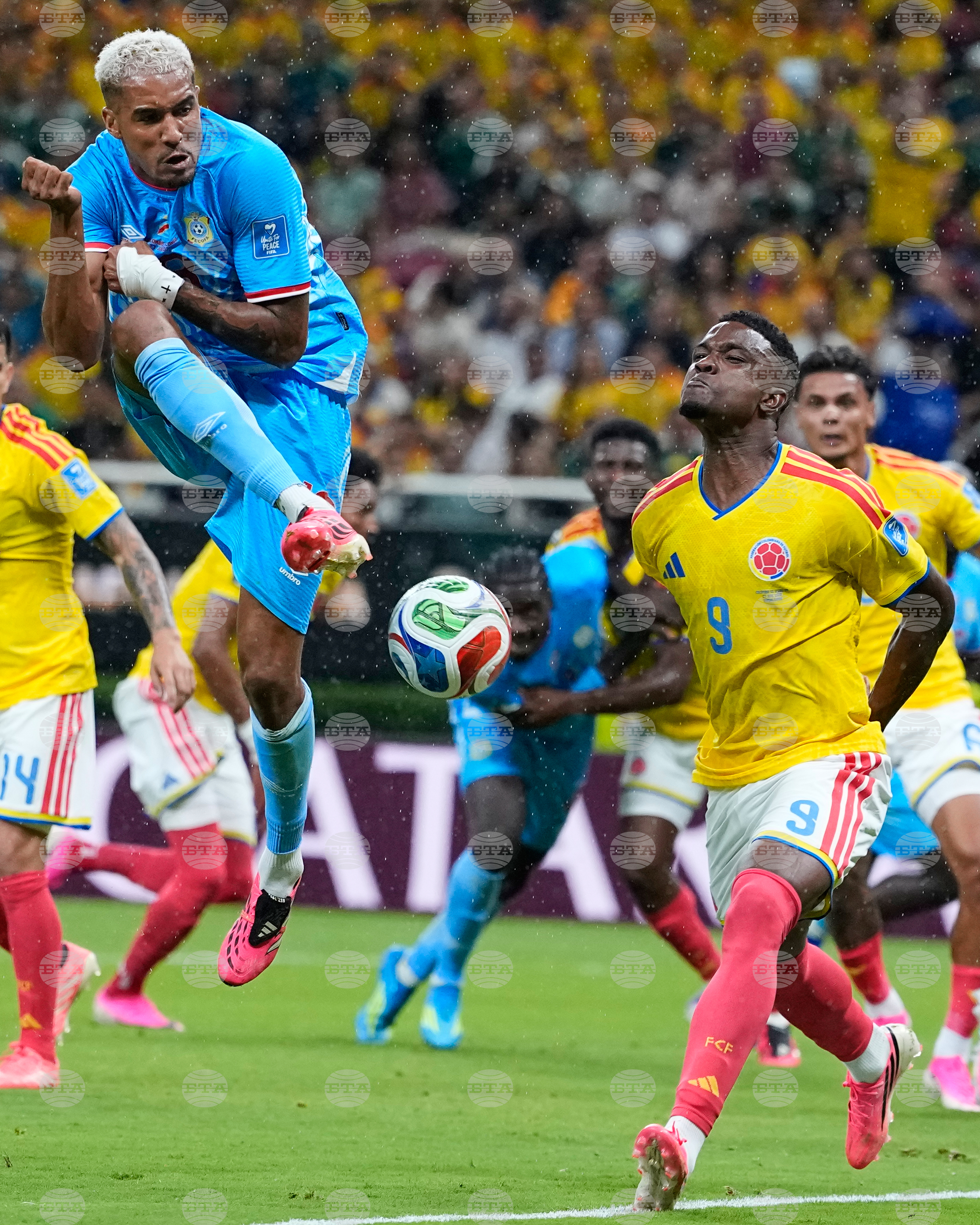 Congo Colombia WCup Soccer