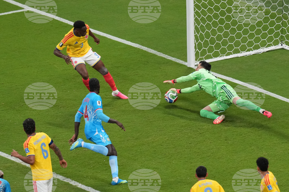 Congo Colombia WCup Soccer