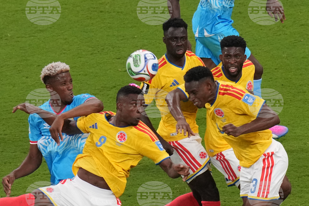 Congo Colombia WCup Soccer