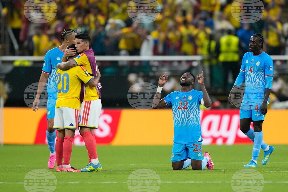 Congo Colombia WCup Soccer