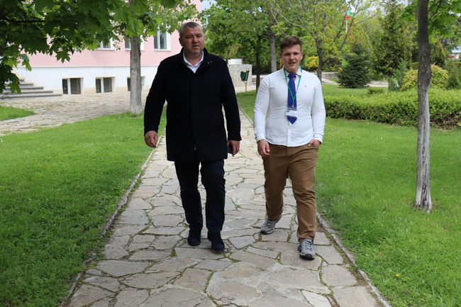 Община Хасково: Заместник-кметът на Община Хасково Динко Тенев бе гост на официалното откриване на Демонстрационен център в ПГДС “Цар Иван Асен II“ 