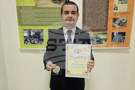 Видин - Държавен архив - читател на годината - награждаване