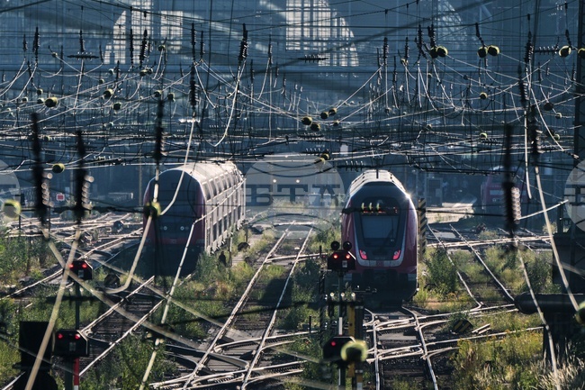 APTOPIX Germany Train Disruption