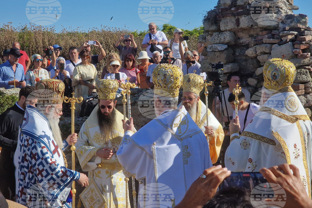 Созопол - остров Свети Иван - литургия