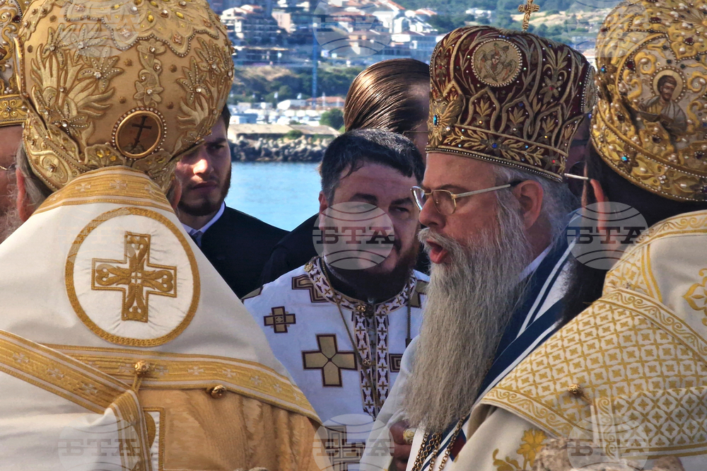 Созопол - остров Свети Иван - литургия