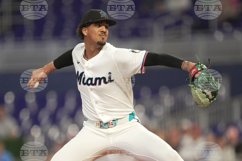 Rangers Marlins Baseball