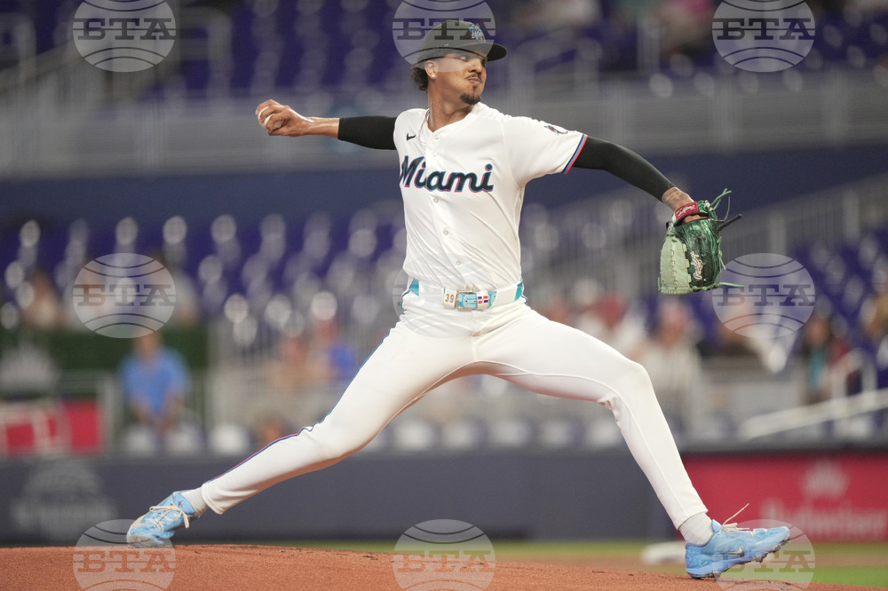 Rangers Marlins Baseball