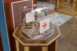 Храм Света Неделя - касичка - кражба